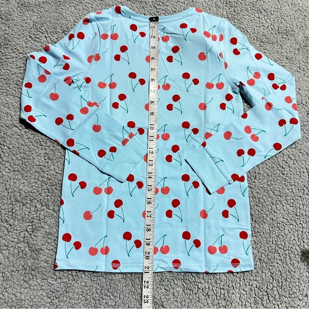 Marks and Spencer Kids Blue Cherry Pajamas UK Size